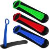 Ski Scooter Snow Sled Board, Fold-up Snowboard, Snowboard Snow Sleigh Kick-Scooter with Strength Handle, Winter Downhill Sliding Toys for Using on Snow, Grass, Sand view 2