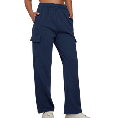 Cargo Pants Women Baggy Parachute Drawstring Elastic Waist Casual Wide Leg Trendy Y2K Teen Girls Loose Hiking Trousers