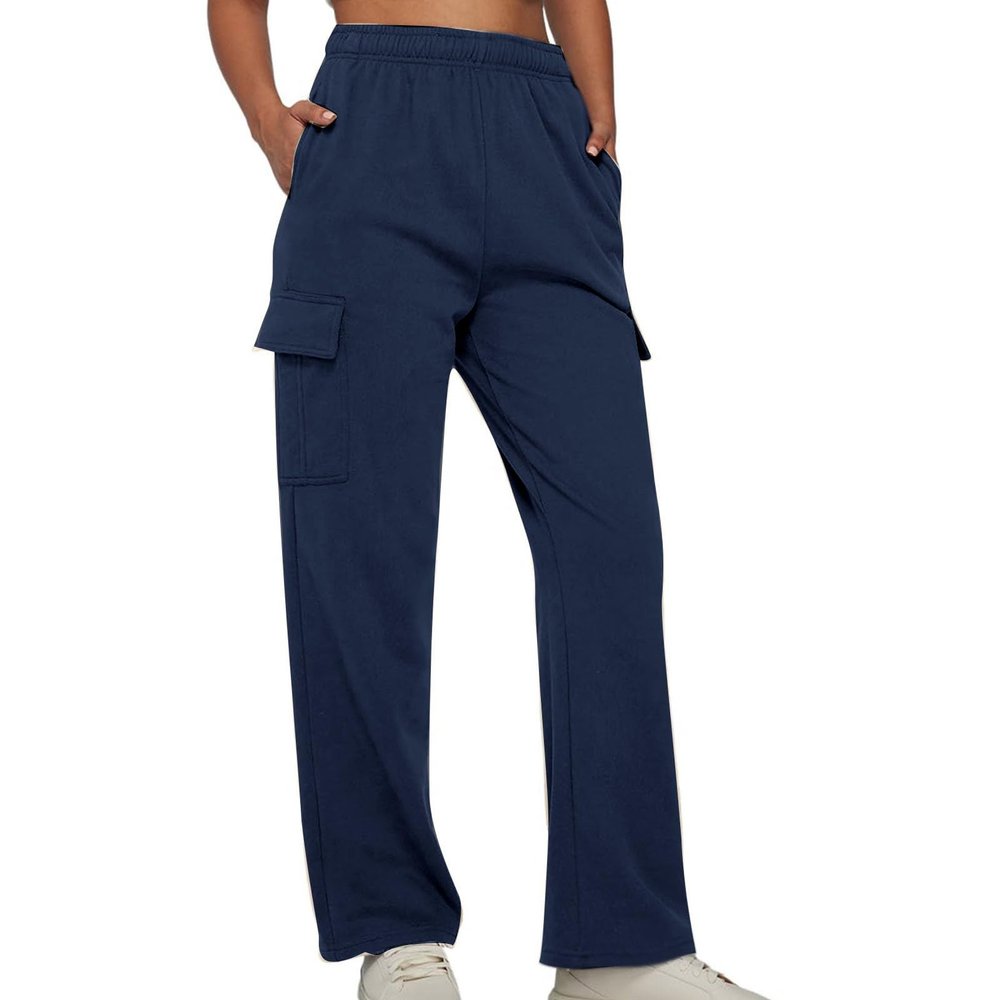 Cargo Pants Women Baggy Parachute Drawstring Elastic Waist Casual Wide Leg Trendy Y2K Teen Girls Loose Hiking Trousers