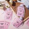Remuuly 20 Pcs Cheerleader Gifts Bracelets with Cheerleading Cards and Bags Adjustable Charm Bangle Bracelets Bulk Cheer Jewelry for Team Accessories(Pink) view 4
