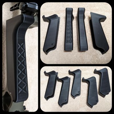 * (2019 to Current) 5 Angles * Mathews Engage Grip - TRX V3X Title Phase 4 VXR (Diamond Texture, RH 10 Degree)