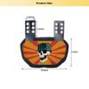 Fenduoer Football Back Plate,Rear Back Protector, Low Back Pad for Adult Football Players(Stop) view 2