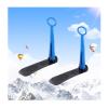 SepKus 2 Pack Snow Scooter, Ski Scooter, Snowboard, Snow Sled, Sledge Folding Sliding Ski Snowboard with Handle, Fold-up Snowboard Kick-Scooter Sled for Use on Snow view 1