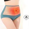 NLIADVY New Velvet Thermal Underwear for Women, High-Waist Pure Cotton Waist-Protecting Belly-Control Thickened Briefs (3PCS-A,XL(60-70kg)) view 2