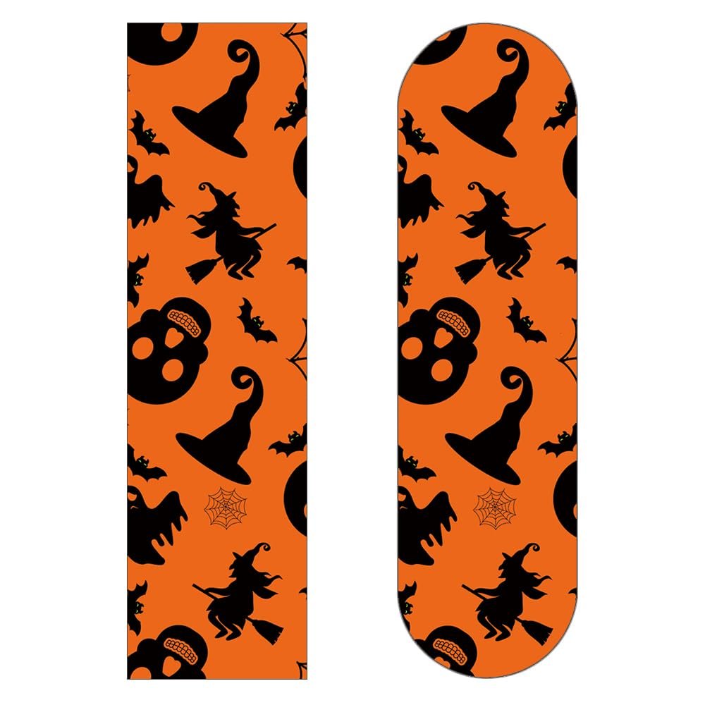 VYXARNA Custom Skateboard Grip Tape Personalized Longboards Griptape Sandpaper with Photo Text for Rollerboard Non-Slip Customized Skateboard Scooter Stickers, 9x33 Inch, Type8