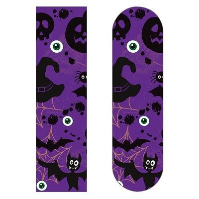 VYXARNA Custom Skateboard Grip Tape Personalized Longboards Griptape Sandpaper with Photo Text for Rollerboard Non-Slip Customized Skateboard Scooter Stickers, 9x33 Inch, Type17
