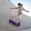 VYXARNA Custom Skateboard Grip Tape Personalized Longboards Griptape Sandpaper with Photo Text for Rollerboard Non-Slip Customized Skateboard Scooter Stickers, 9x33 Inch, Type17 view 3