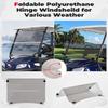 KEMIMOTO Golf Cart Windshield Compatible with Club Car Precedent Gas/Electric (04-Up), Foldable Replacement Windshield with Anti-UV and Impact Resistant Acrylic (Tinted) view 3