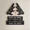 GUIIYLGG Sword Holder Katana Wall Mount - 3 Tier Velvet Padded Katana Stand Samurai Rack Samurai Sword Display Rack Wand Wakizashi Sword Stand Display view 3