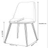 BytheM Chair Club Dining Room Chairs, Kitchen Set of 2 Living Room Chairs with Metal Legs Velvet Seat and Backrests for Office Lounge Bedroom Chairs (Color : Pink) view 3