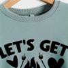ESIKAH Let's Get Toasted Sweatshirt Campfire Sweater Funny Camping Life Shirt Women Crewneck Pullover Tops Camping Lover Gift Gray view 3