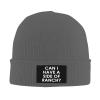 Can I Get A Side of Ranch Knit Hat Winter Beanie Hats Men Women Slouchy Funny Hat Deep Heather view 2