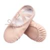 Stelle Ballet Shoes for Girls Toddler Ballet Slippers Soft Leather Boys Dance Shoes for Toddler/Little Kid/Big Kid(Ballet Pink (with Lace), 6MB) view 1