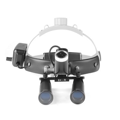 8X-R Lab LED Light Led Headlamps Binocular Loupes & Carton Box