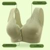 Lifts Anti-Sagging Wirefree Bra, Breathable Cool Lift up Air Bra, Breathable Anti Saggy Breasts Bra (Green + Gray,M) view 2