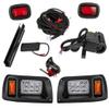 BestAccess Golf Cart Club Car DS Deluxe Light Kit with Upgrade LED Headlight, Taillight with Turn Signals, Horn, Brake Pad Compatible with Club Car DS1993&UP Golf cart Light view 1