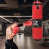 Punching Bag for Adults,3.9 FT Unfilled Heavy Punching Bag,PU Heavy Boxing Bag Set with Boxing Gloves,Chains,Carabiner,Ceiling Hook for Kickboxing Boxing Karate Home Gym Training view 2
