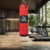 Punching Bag for Adults,3.9 FT Unfilled Heavy Punching Bag,PU Heavy Boxing Bag Set with Boxing Gloves,Chains,Carabiner,Ceiling Hook for Kickboxing Boxing Karate Home Gym Training view 4