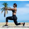 RIMLESS 7 Cotton Yoga Capri Pants with Pockets Running Athletic Workout Calf Length Leggings P29A-Pure White-XXL view 3