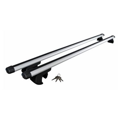 EIDZADK 2pcs Roof Rack Mount Top Rail Crossbar Luggage Carrier Set Aluminum Silver for Mitsubishi for Diamante 1995 for Montero Sport 1997-2004 for Outlander 2003-2012