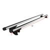 EIDZADK 2pcs Roof Rack Mount Top Rail Crossbar Luggage Carrier Set Aluminum Silver for Mitsubishi for Diamante 1995 for Montero Sport 1997-2004 for Outlander 2003-2012 view 3