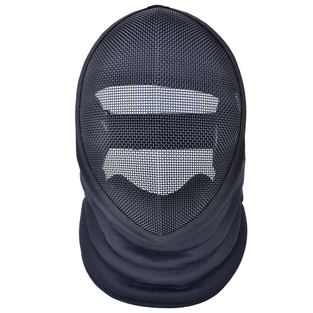 Coach Fencing Mask - 350N Mask with Removable Lining - CE Certified Coach Fencing Helmet (Removable Lining, Small)