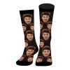 DayOfShe Custom Face Socks Funny Gifts for Boyfriend Personalized Socks with Photo Stocking Stuffers for Him Boyfriend Gag Gifts view 1