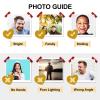 DayOfShe Custom Face Socks Funny Gifts for Boyfriend Personalized Socks with Photo Stocking Stuffers for Him Boyfriend Gag Gifts view 4