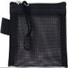 1Pc Black Small Zipper Pouch Mini Mesh Zipper Coin Purse Nylon Mesh Card Storage Bags Small Portable Cosmetic Case Mesh Storage Bags for Women Travel Cosmetic BagsTools and Accessories view 1