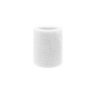 AMPUTEE 2pcs Basketball Volleyball Wristbands Support Fitness Sweatband Mens Tennis Towel Sports Bodybuilding Strap Gym (Color : White 15 cm, Size : 1pcs)
