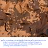 M METERXITY 1 Pack Camo Netting Mesh - Shooting Camouflage Net, 210D Sunshade Mesh Net, Apply to Outdoor/Garden/Camping/Hunting (16 x 6 Feet, Desert Camo) view 3