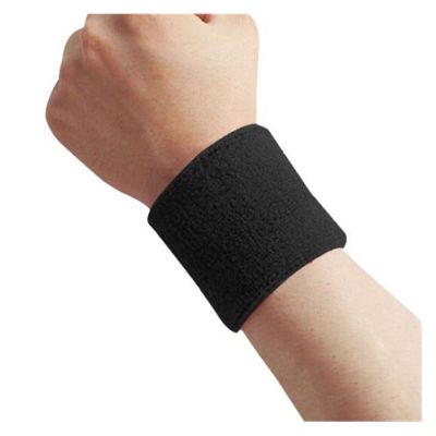 AMPUTEE 1PCS Unisex Cloth Cotton Sweatband Sports Wrist Support Tennis Yoga Sweat Sports Wristband Strap Wrist Support