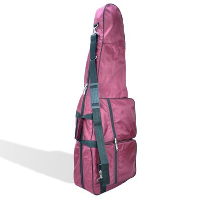 FEFOSAEP Junior Fencing Equipment Bag - Portable Fencing Sword Bag with Handle and Shoulder Strap (Burgundy)