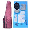 FEFOSAEP Junior Fencing Equipment Bag - Portable Fencing Sword Bag with Handle and Shoulder Strap (Burgundy) view 2