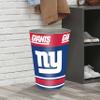 FANMATS 34720 NFL - New York Giants Wastebasket | Blue | 15"x10.5"x10.5" | Primary Logo, Helmet, & Wordmark view 2