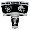 FANMATS 34685 NFL - Las Vegas Raiders Wastebasket | Black | 15"x10.5"x10.5" | Primary Logo, Helmet, & Wordmark view 1