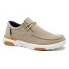 Men's Orthopedic Loafers Walking Shoes Slip On: Stylish Slip-On Loafers for Diabetic, Popular Arch Support Casual Shoes, Work Soft Canvas Loafers for Outside Hanging Out Khaki Size 9 view 1