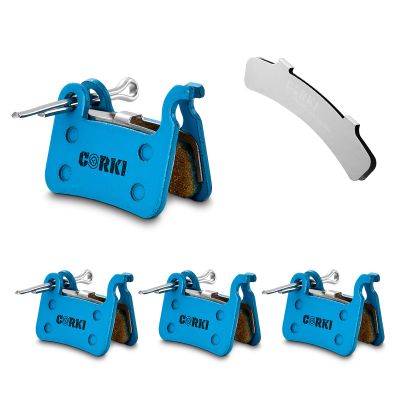 4 Pairs Multi-Metallic Disc Brake Pads for Shimano Deore XT M765 M775 M776 XTR M965 M966 M975 LX M585 T665 SLX M665 Deore M535 M595 M596 Hone M601 Alfine S500 S501 Saint M800 M545 R505 T605 A01S M07