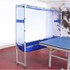 DKULMN Table Tennis Ball Collection Net, Table Tennis Ball Catch Net, Practice Net Attaches to Ping Pong Table for Ping Pong Robots, Serves and Multi-Ball Training,Blue view 2