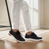 Men's Orthopedic Slip On Loafers Walking Shoes: Soft Canvas Loafers for Plantar Fasciitis, Supportive Walking Shoes for Tendonitis, Cushioned Driving Loafers with Eva+Rubber Sole Black Size 10 view 3