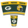 FANMATS 34660 NFL - Green Bay Packers Wastebasket | Green | 15"x10.5"x10.5" | Primary Logo, Helmet, & Wordmark view 1