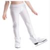 dPois Kids Girls Skating Pants Figure Ice Skating Tights Skate Gymnastic Dance Performance Leggings Activewear White 6 Years view 3