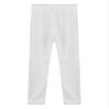 Jugaoge Kids Girls Figure Ice Skating Pants Skating Tights High Waist Crystals Sports Training Leggings White 14 Years view 4