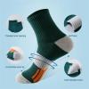 Dninmim 5 Pairs/Lot Men's Ankle Socks Athletic Running Socks Breathable Comfortsports Sock 3 EN8 2 Blue EU 38-45 view 2