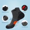 Dninmim 5 Pairs/Lot Men Cotton Short Sock Low-Cut Ankle Socks Breathable Casual Soft Sports Socks 5 Pairs black EU38-45 US6-11 view 4