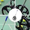 Rolling Tennis Ball Picker, Adjustable Height Automatic Tennis Collector with Holds 55 Balls, for Tennis Training, Outdoor Sports and Home Gym view 4