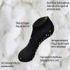 DIBAOLONG 9 Pack Non Slip Yoga Socks for Women with Grips, Anti-Skid Gripper Socks Pilates Barre Fitness Ankle Socks (8-10) view 4