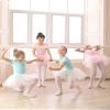 Daydance White Girls Ballet Convertible Tights Soft Stirrup Leggings for Dance, Gymnastics, Under Dress, 60D view 3