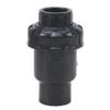 lever ball valves,ball valve,1pcs 20 25 32 40 50 63mm UPVC Check Valve,1/2" - 2" Plastic PVC Ball Check Valve,One-Way Valve,Plumbing System Parts (Size:Inner 25mm) (Size : Inner 40mm) (Si ( Color : In view 1