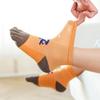 Pursuestar 2 Pairs Five Finger Toe Socks Athletic Running Breathable Mesh Dinosaur Socks for Kids Boys Girls 2-9 Years view 3